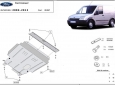 Scut motor Ford Transit Connect 50