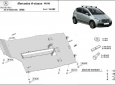 Scut motor și cutie de viteză Mercedes A-Class 50