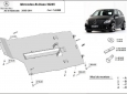 Scut motor și cutie de viteză Mercedes B-Class 50