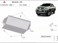 Scut radiator Mitsubishi L200 50