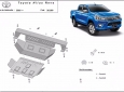 Scut motor și radiator Toyota Hilux Revo 50