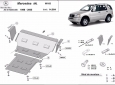 Scut motor Mercedes ML W163 50