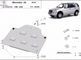 Scut diferențial spate Mercedes ML W163 50