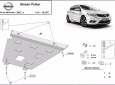 Scut motor Nissan Pulsar 50
