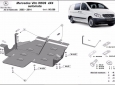 Scut metalic cutie de viteză și reductor Mercedes Vito W639, varianta 4x4 automată 50