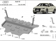 Scut motor Audi A3 (8V) - cutie de viteză automată 50
