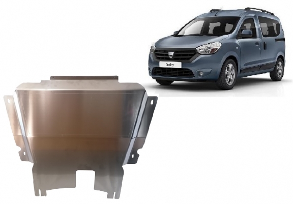 Scut auto metalic din aluminiu Dacia Dokker