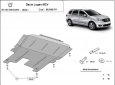 Scut motor metalic din aluminiu Dacia Logan MCV 50