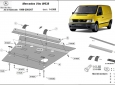 Scut motor și cutie de viteză Mercedes Vito 50