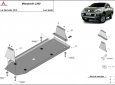 Scut rezervor Mitsubishi L 200 50