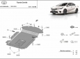 Scut antifurt catalizator pentru Toyota Corolla 50
