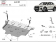 Scut motor Audi Q3 50