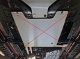 Scut filtru combustibil, conducte Ford Ranger Raptor  - Aluminium 50