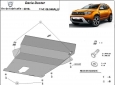Scut motor din aluminiu Dacia Duster 50