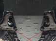 Scut motor și radiator Mitsubishi Pajero Sport 1 50