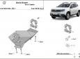Scut clapeta Dacia Duster din Aluminiu 50