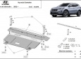 Scut motor Hyundai Santa Fe 50