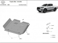 Scut cutie de viteză din aluminiu Toyota Hilux Invincible 50