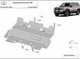 Scut radiator din aluminiu Toyota Land Cruiser 250 50