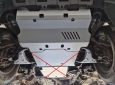 Scut radiator din aluminiu Toyota Land Cruiser 250 50