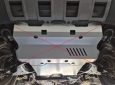 Scut motor si grup fata Toyota Land Cruiser 250 - Aluminiu 50