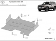 Scut motor si grup fata Toyota Land Cruiser 250 - Aluminiu 50