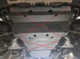 Scut metalic cutie de viteză Toyota Land Cruiser 250 50