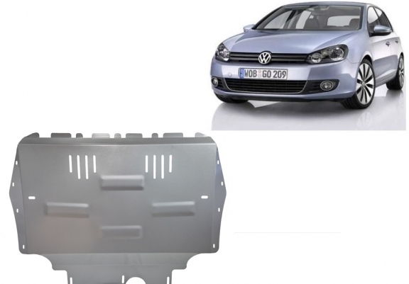 Scut auto din aluminiu VW Golf 6