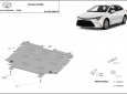Scut motor din aluminiu  Toyota Corolla 52