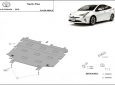 Scut motor din aluminiu  Toyota Prius 52