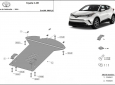 Scut antifurt din aluminiu pentru catalizator Toyota C-HR 52