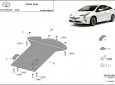 Scut antifurt din aluminiu pentru catalizator Toyota Prius 52