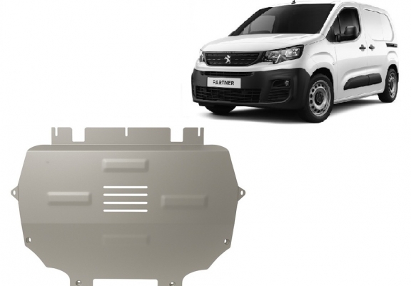 Scut auto din aluminiu Peugeot Partner