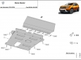 Set de scuturi Dacia Duster 54