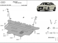 Scut motor Audi A3 (8V) - cutie de viteză automată 54