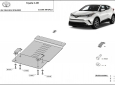 Scut antifurt din aluminiu pentru catalizator Toyota C-HR 54