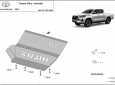 Scut radiator din aluminiu Toyota Hilux Invincible 55