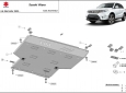 Set de scuturi din aluminiu  Suzuki Vitara 55