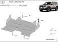 Set de scuturi din aluminiu  Toyota Land Cruiser 55