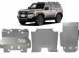 Set de scuturi din aluminiu  Toyota Land Cruiser 55