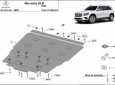 Scut motor din aluminiu Mercedes GLB 55