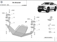 Scut diferențial spate Volkswagen Amarok 55