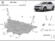 Scut motor din aluminiu Volkswagen T-Roc 60