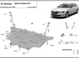 Scut motor din aluminiu Skoda Superb III 60