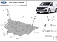 Scut motor din aluminiu Ford Transit Connect 60