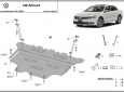 Scut motor din aluminiu Volkswagen Passat Alltrack 60