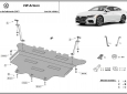 Scut motor din aluminiu Volkswagen Arteon 60