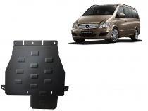 Scut metalic cutie de viteză și reductor Mercedes Viano W639, varianta 4x4 automată