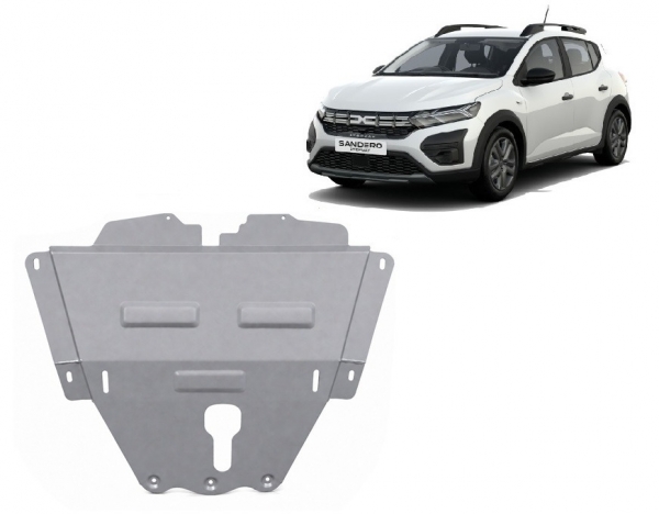 Scut auto din aluminiu Dacia Sandero Stepway