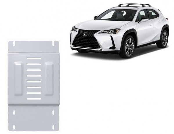 Scut antifurt din aluminiu pentru catalizator Lexus UX